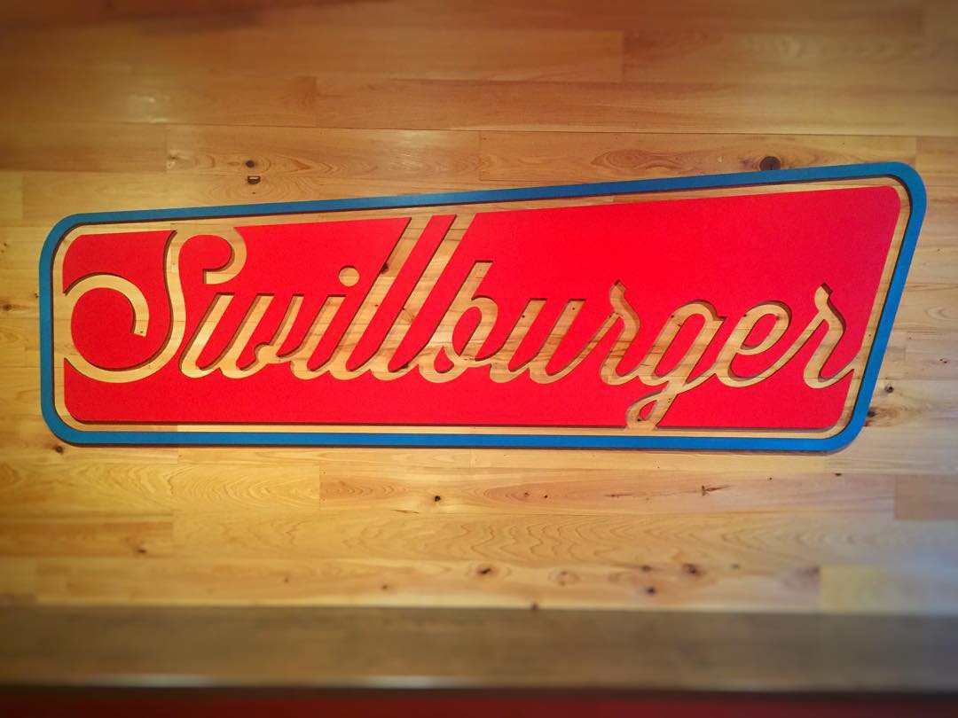 Swillburger Signage